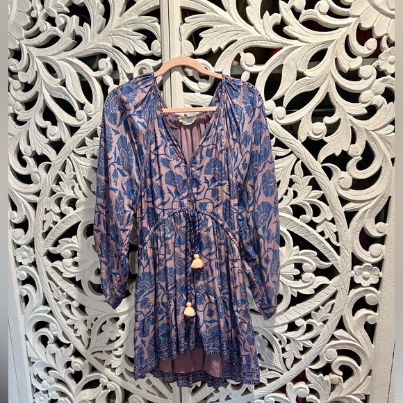 Anthropologie Omika V-Neck Floral Printed Tunic - Picture 7 of 7